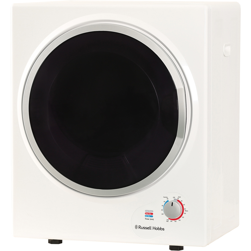 Russell Hobbs RH3VTD800 White 2.5kg Vented Tumble Dryer Image 1