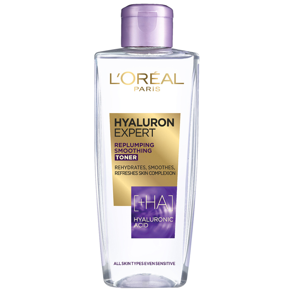 L'Oreal Paris Hyaluron Expert Replumping Smoothing Toner 200ml Image