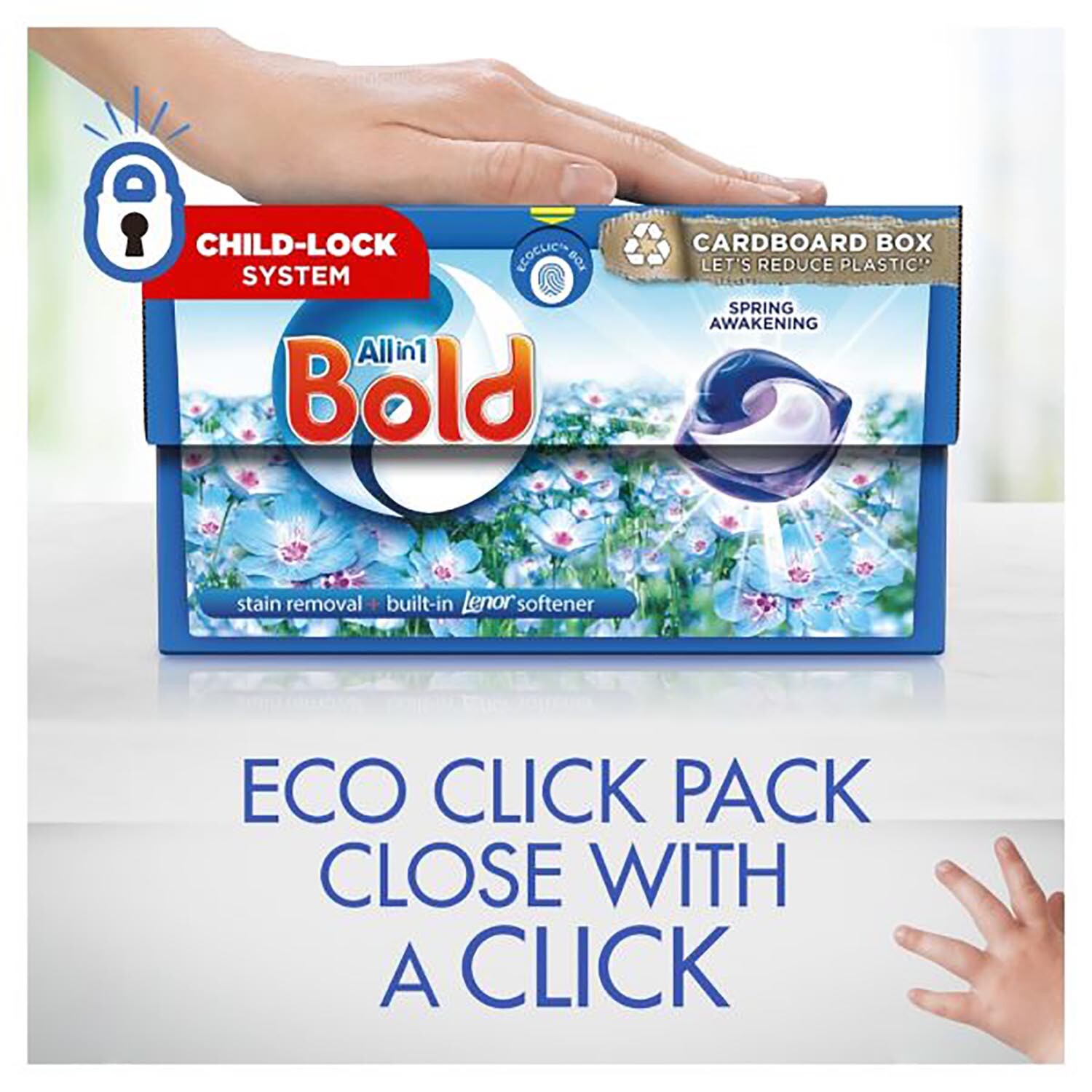 Bold All In 1 Spring Awakening Laundry Pods 28 Washes Image 2