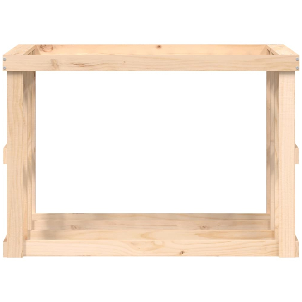 vidaXL Solid Pine Wood Log Holder 108 x 52 x 74cm Image 4