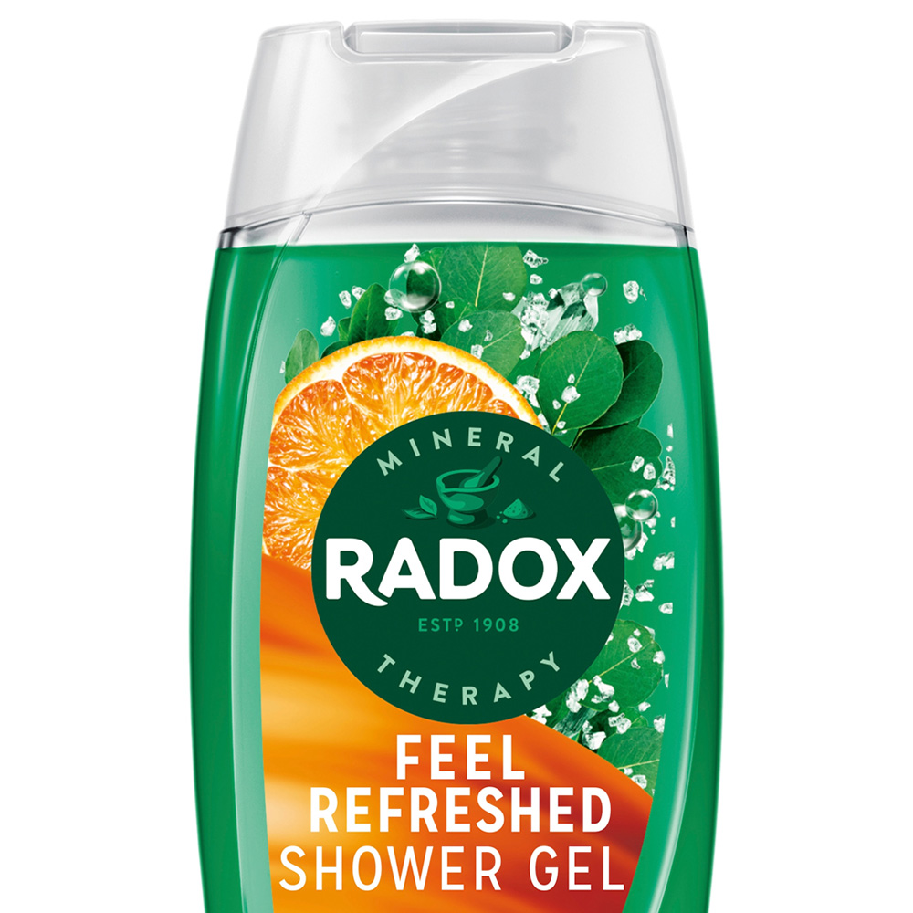 Radox Feel Refreshed Mineral Therapy Shower Gel 225ml Image 2