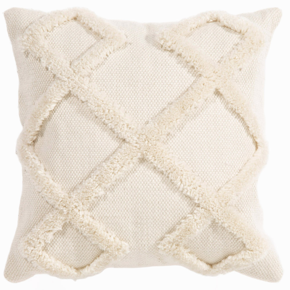 Windsor Cream Cushion 45 x 45cm Image 1