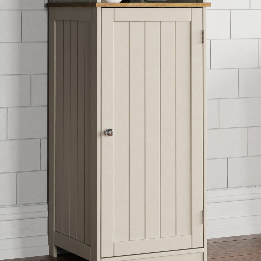 Bath Vida Priano Single Door 3 Shelf Tall Floor Cabinet Image 4