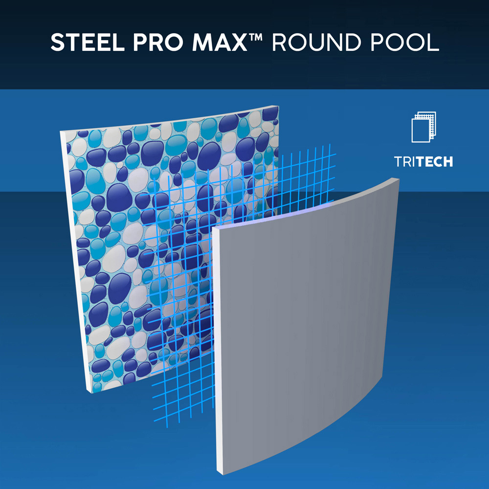 Bestway Steel Pro Max White Round Pool Set 12ft x 39.5 inch Image 8