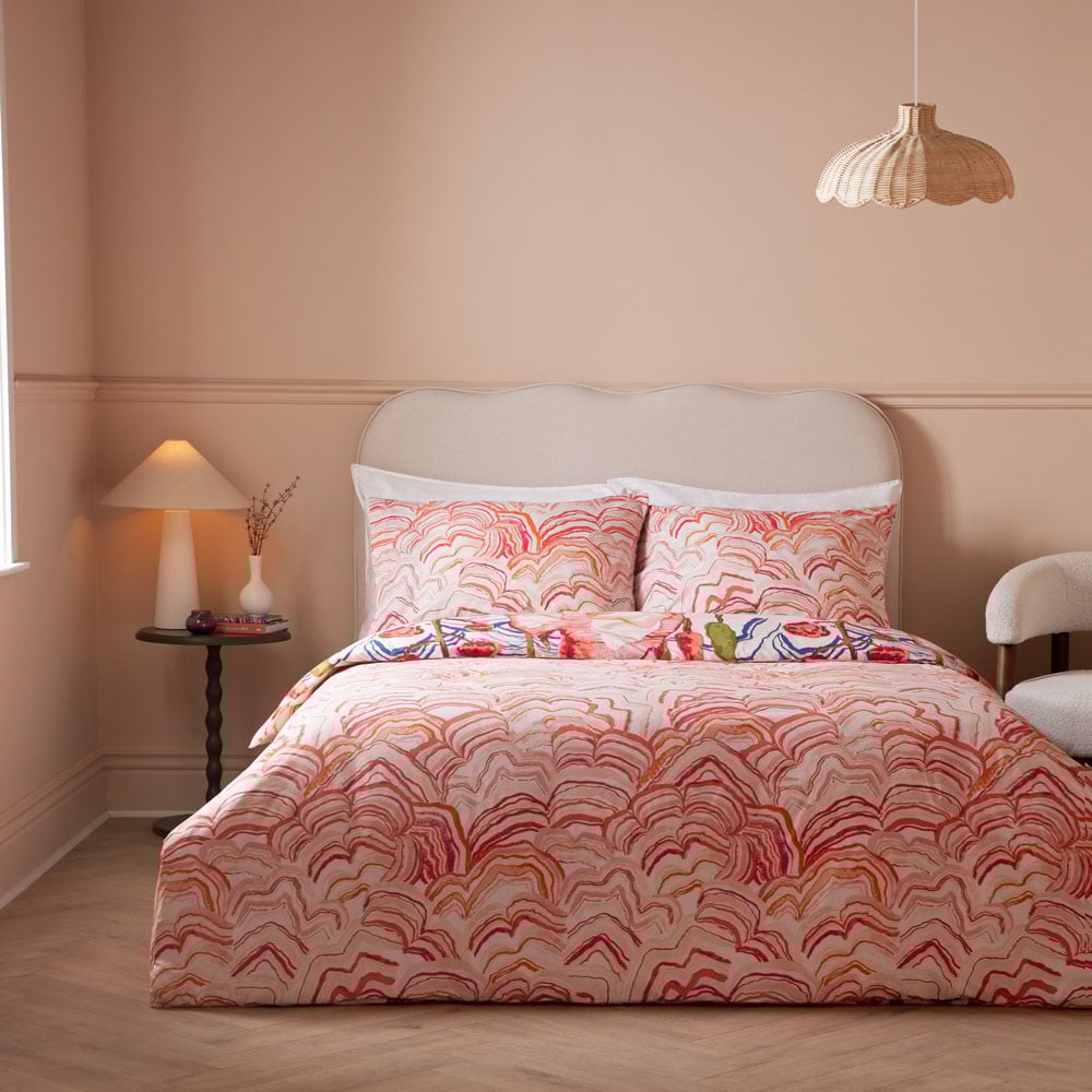 Furn Super King Size Terra Nova Printed Reversible Duvet Set Image 2