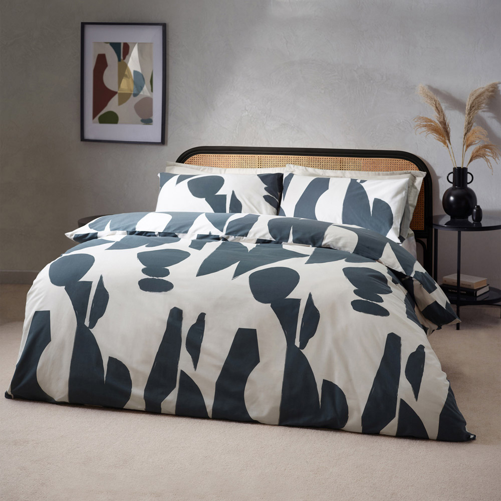 Hoem Meta Abstract King Size Dusk Duvet Set Image 1