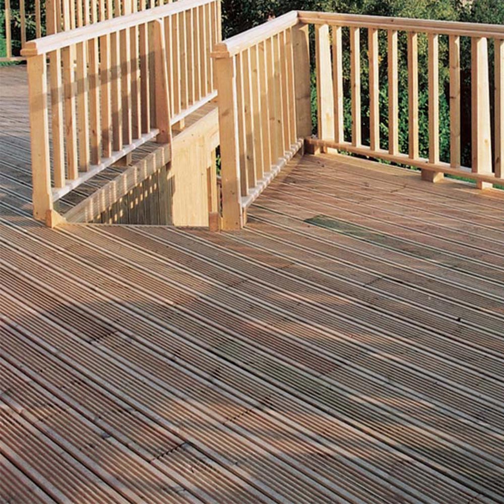 Shire Decking Kit 3.6m x 3.6m 28mm Image 1