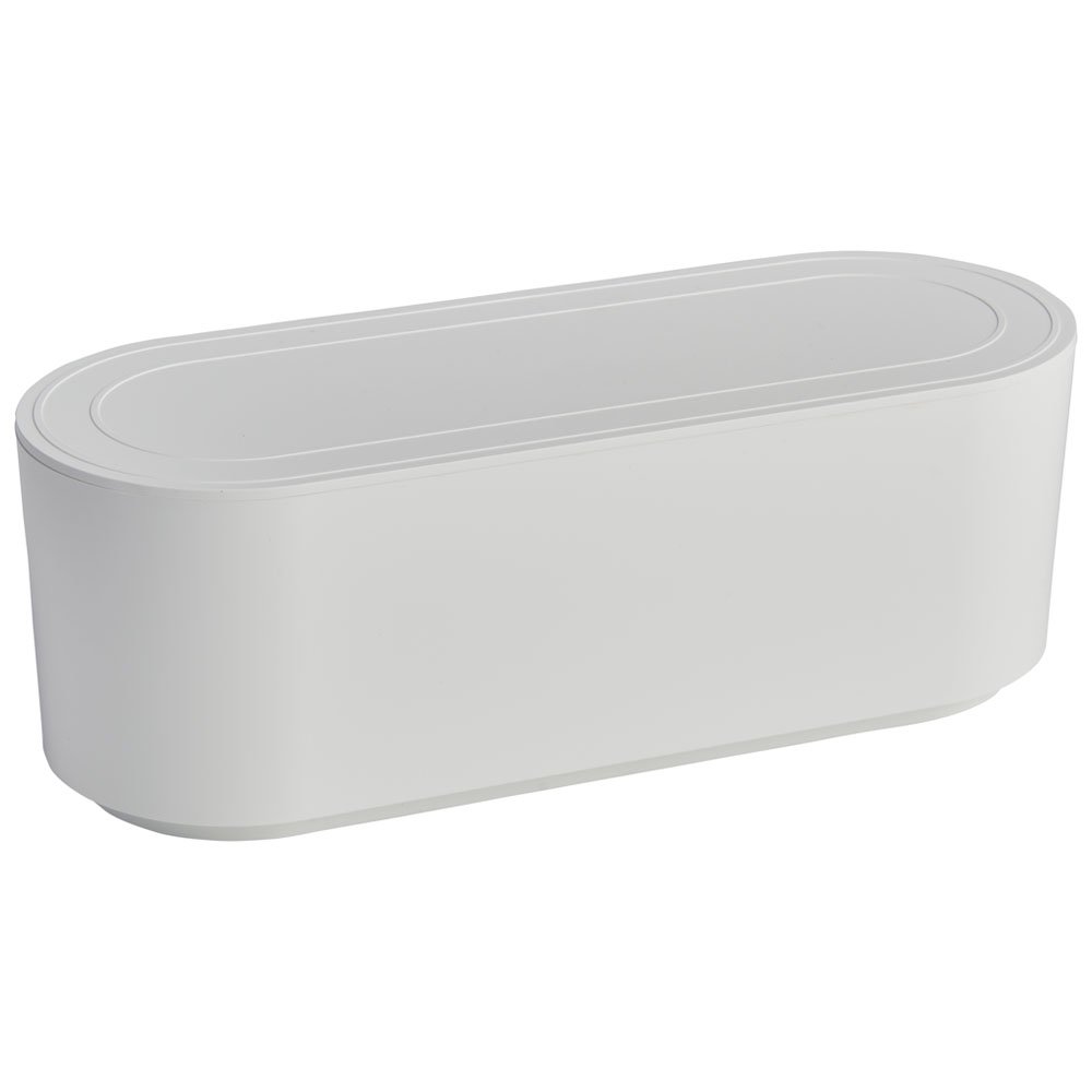 Wilko White Small Home Cable Tidy Unit   Image 3