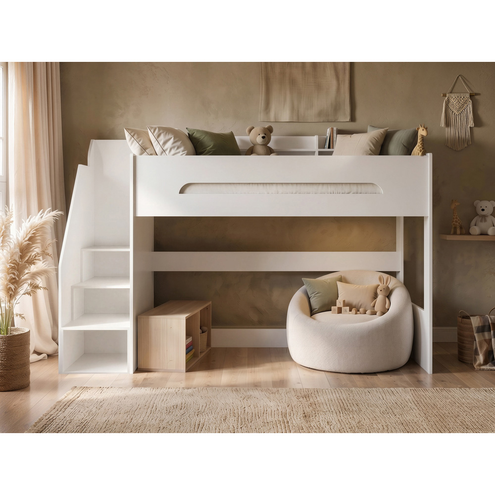 Flair Stepaside White High Sleeper Image 6