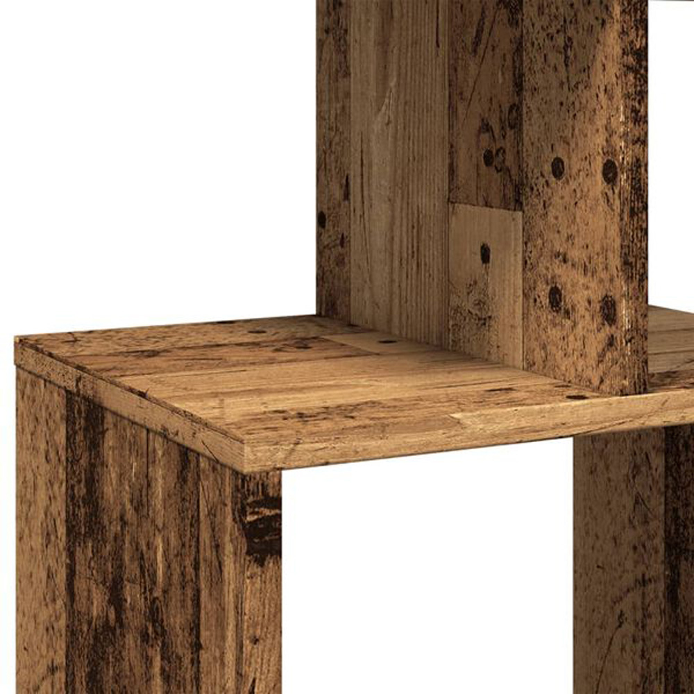 vidaXL 9 Shelf Brown Book Cabinet Image 4