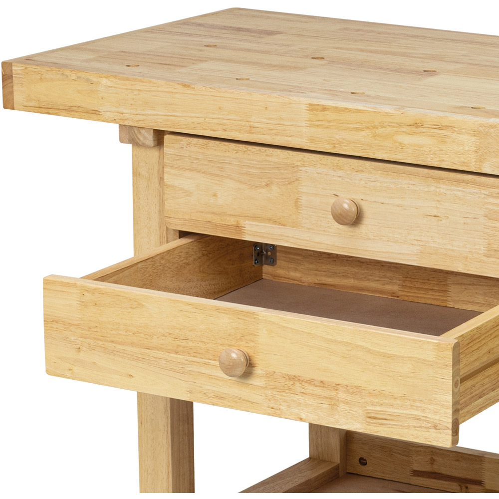 SIP 1460 4 Drawer Professional Hardwood Workbench Image 5