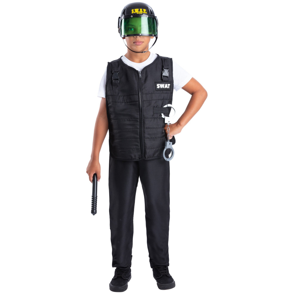 Rubies Kids SWAT Costume Set 10-12 Years Image 1