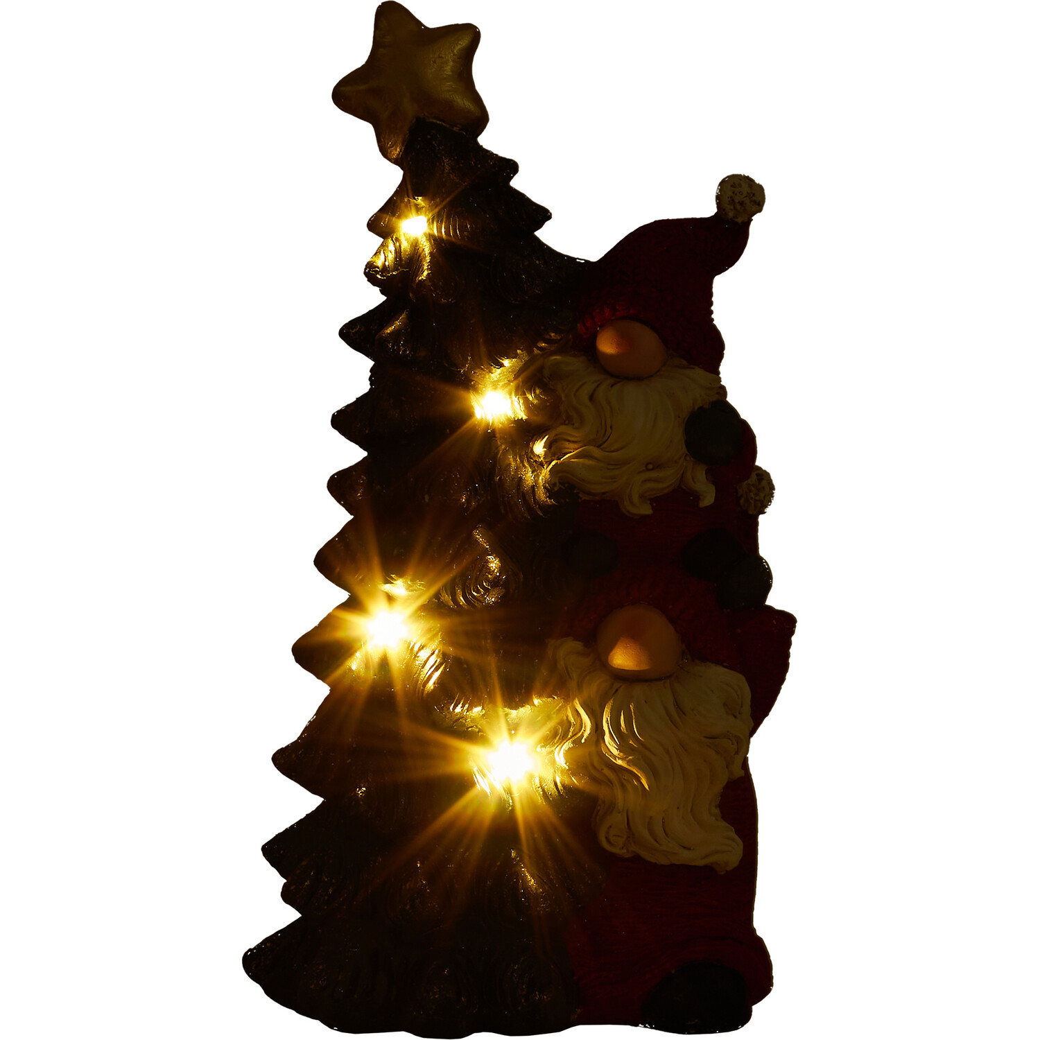 LED Christmas Tree Gonk Decoration - Green Image 3