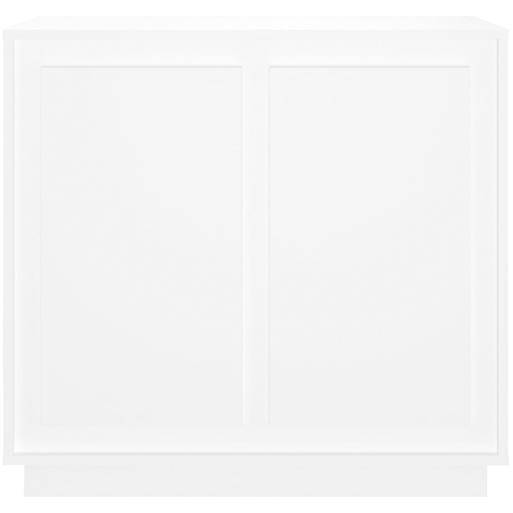 vidaXL 2 Door White Sideboard Image 5