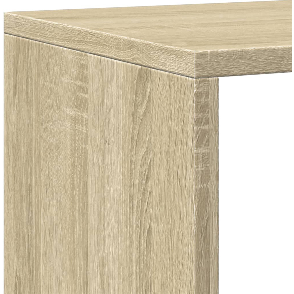 vidaXL 16 Shelf Sonoma Oak Bookcase Image 7
