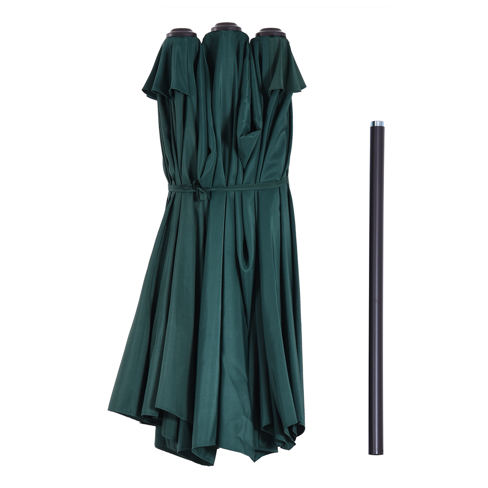 Outsunny 4.6m Garden Parasol Green Image 3