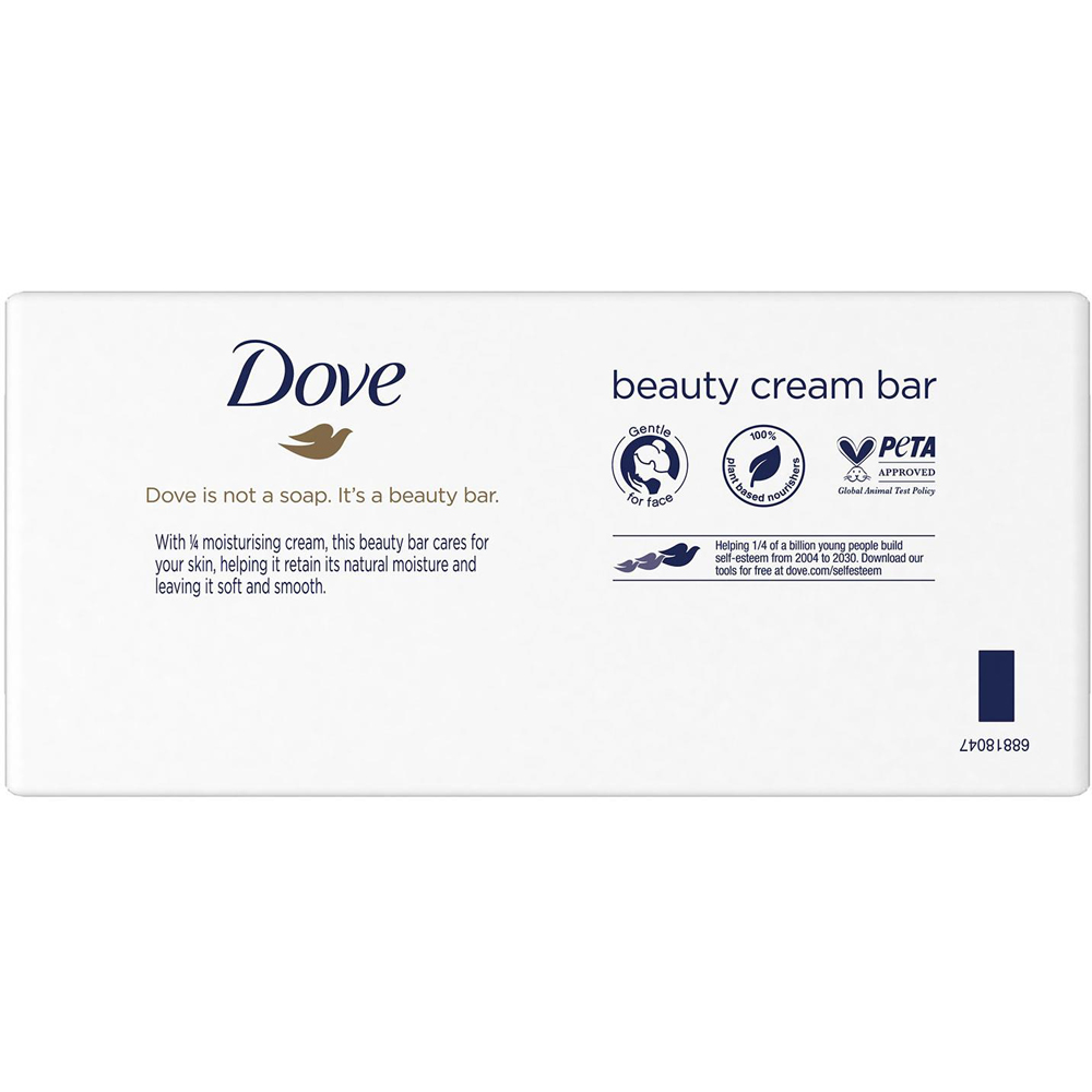 Dove Original Deep Moisture Beauty Cream Bar 6 x 90g 3 Pack Image 5