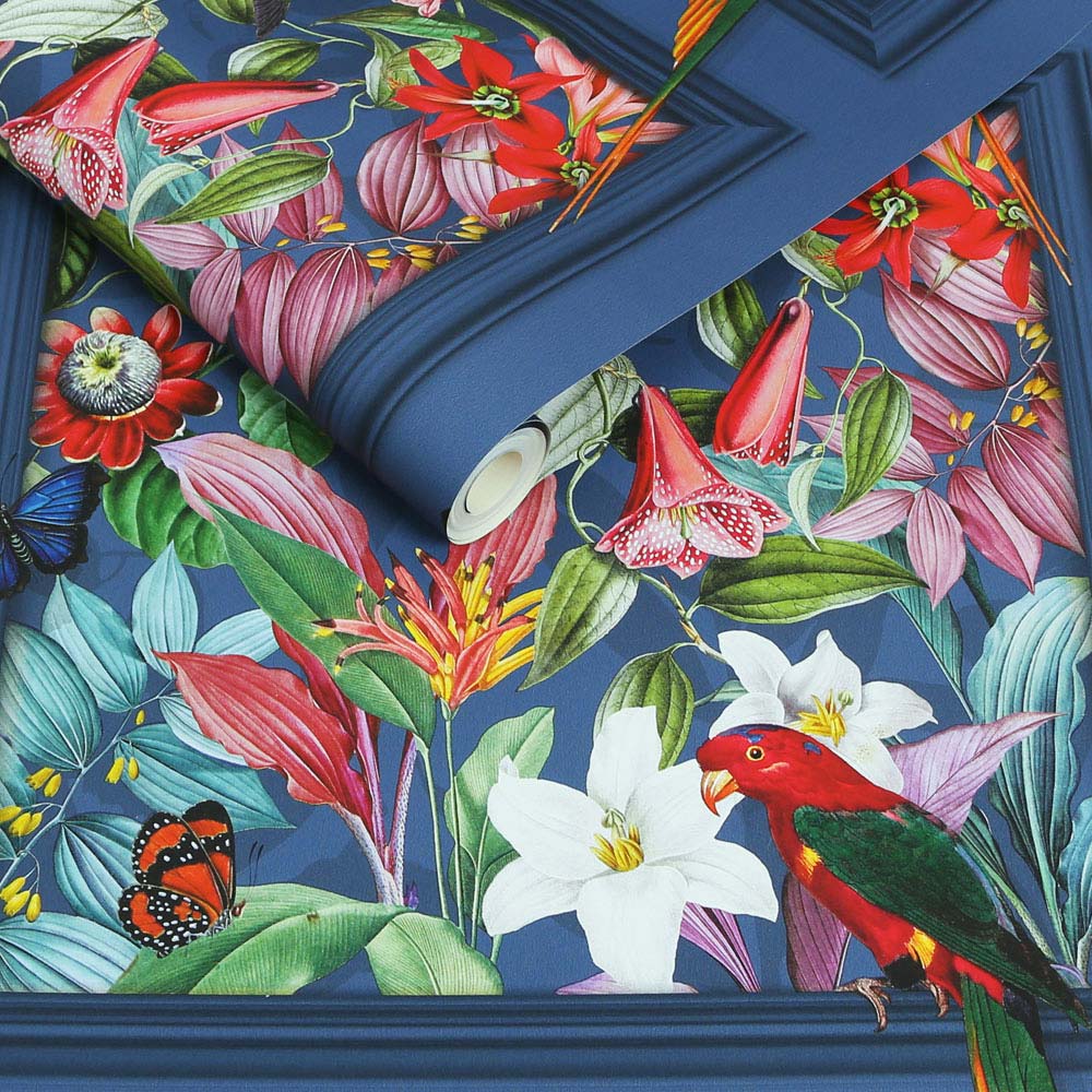 Fresco Tropical Paradise Panel Wallpaper Image 2