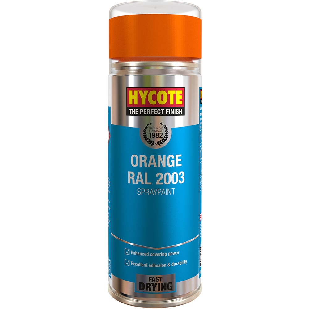 Hycote Orange Ral 2003 Car Spray Paint 400ml Image
