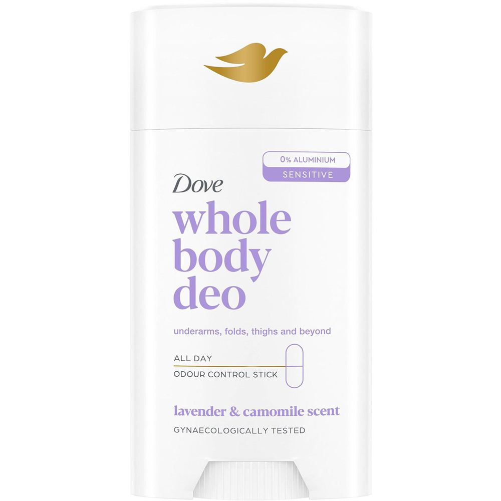 Dove Whole Body Long Lasting Fresh Lavender and Camomile Deodorant Stick 75ml 6 Pack Image 3