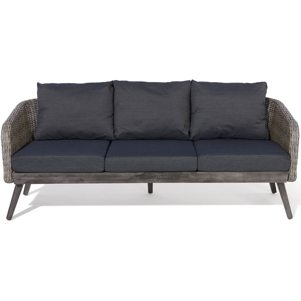 Rowlinson Saigon 5 Seater Coffee Bistro Set Grey Image 6