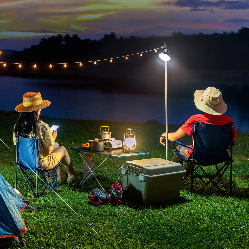 Milestone Camping 60LED Ultra Bright Portable LED Tent Light Image 2