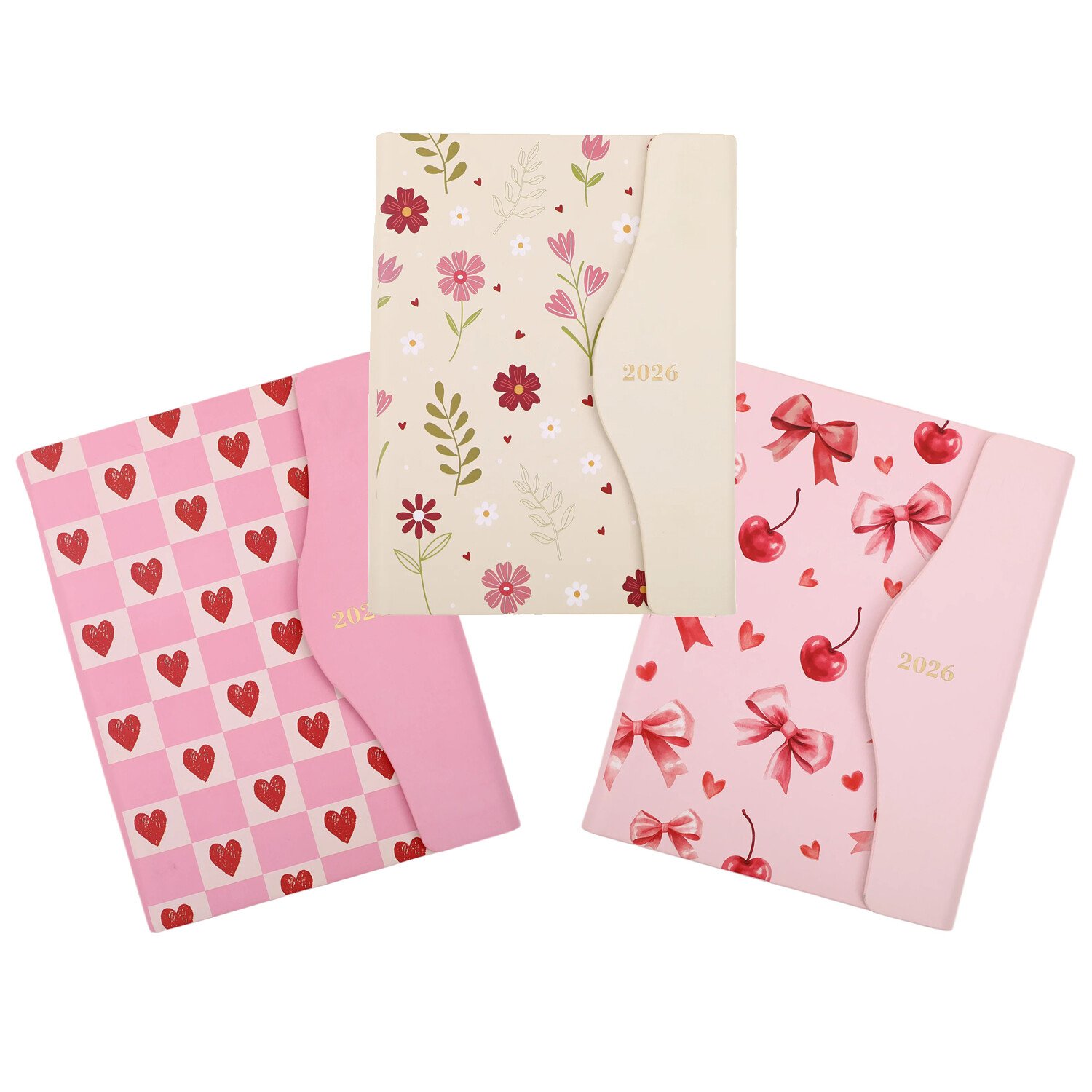 A5 2026 Hearts Index Diary Image 2