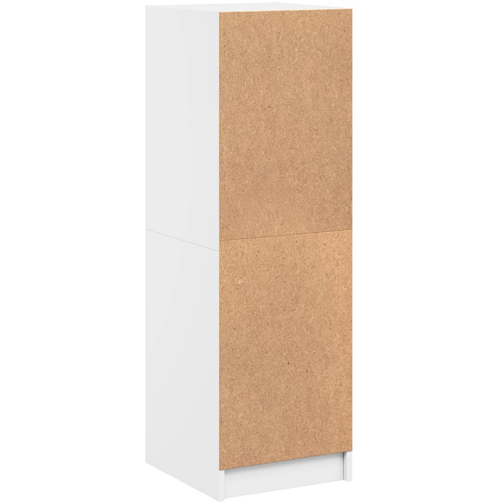 vidaXL 3 Door 3 Shelf White Highboard Image 8