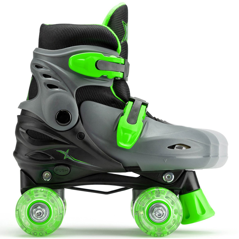 Xootz Green Quad LED Skates Small Image 4