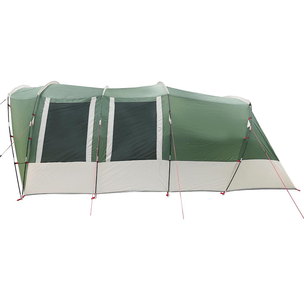 Walplus 8 Person Oxford Waterproof Tunnel Family Tent Green Image 5