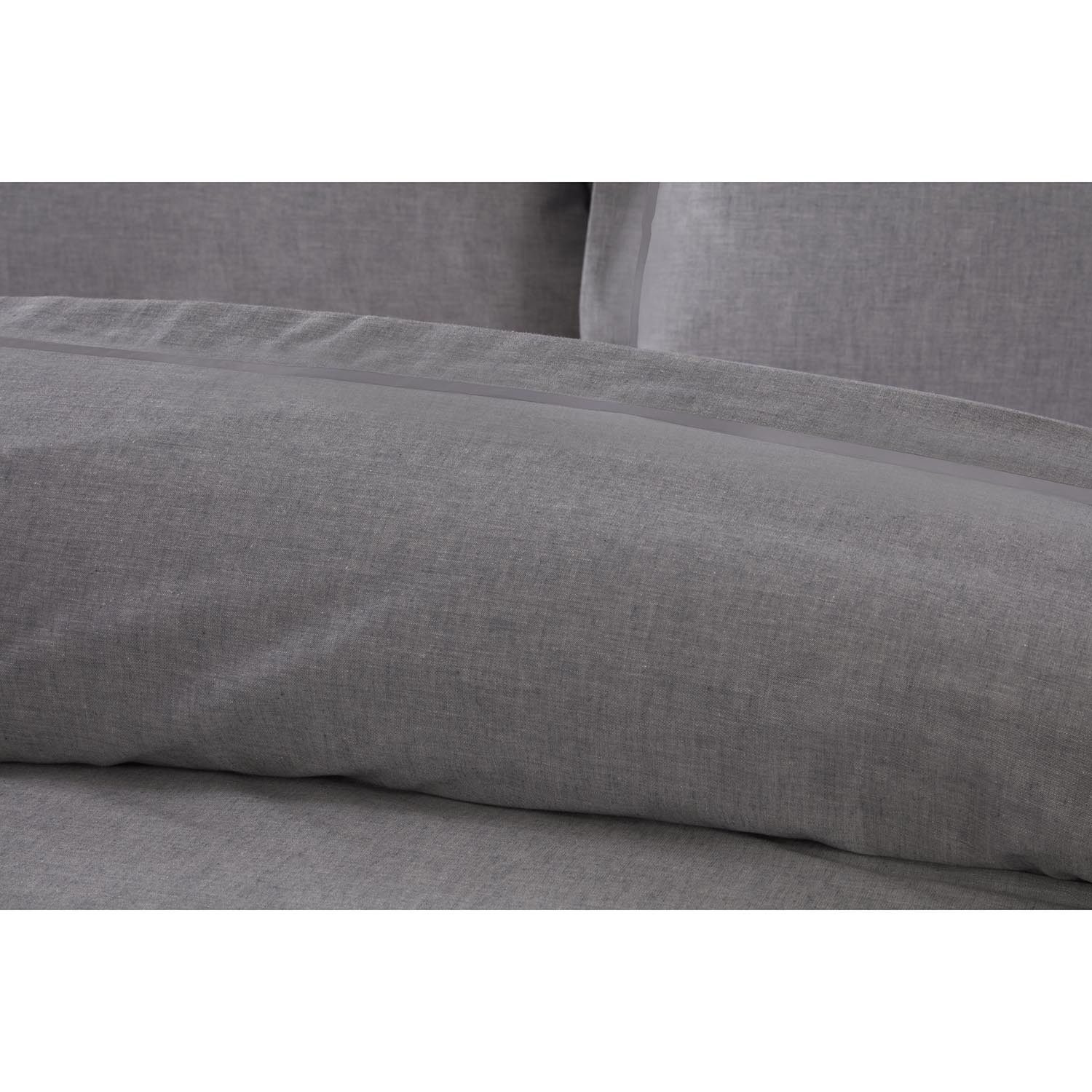 Josephine Oxford Edge Duvet Cover and Pillowcase Set - Super King size Image 4