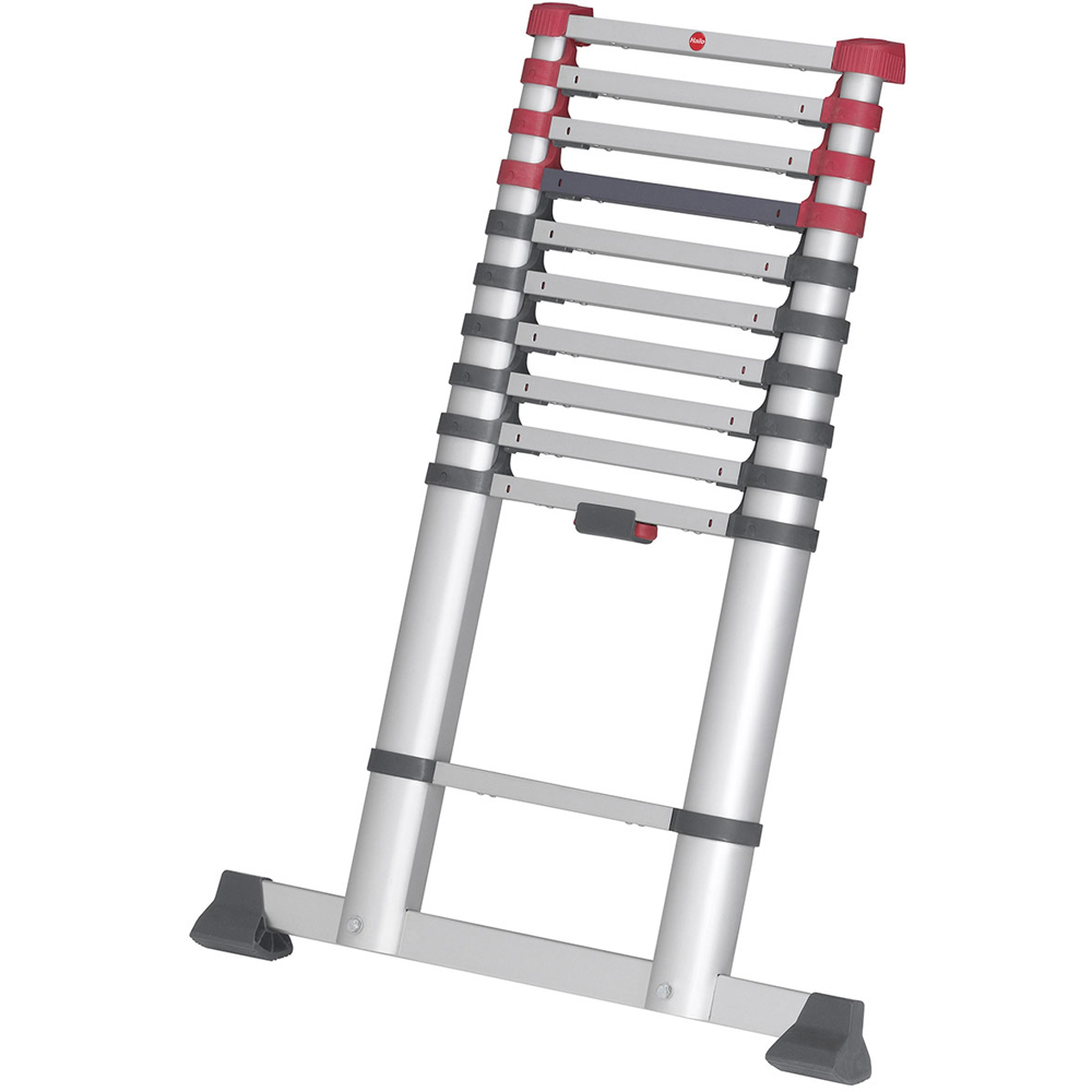 Hailo 7113-111 T80 Flexiline Safety Telescopic Ladder 3.20m Image 1