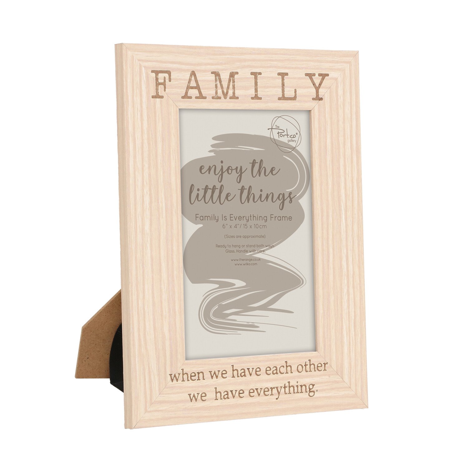 Family Is Everything Frame - Brown Image 5