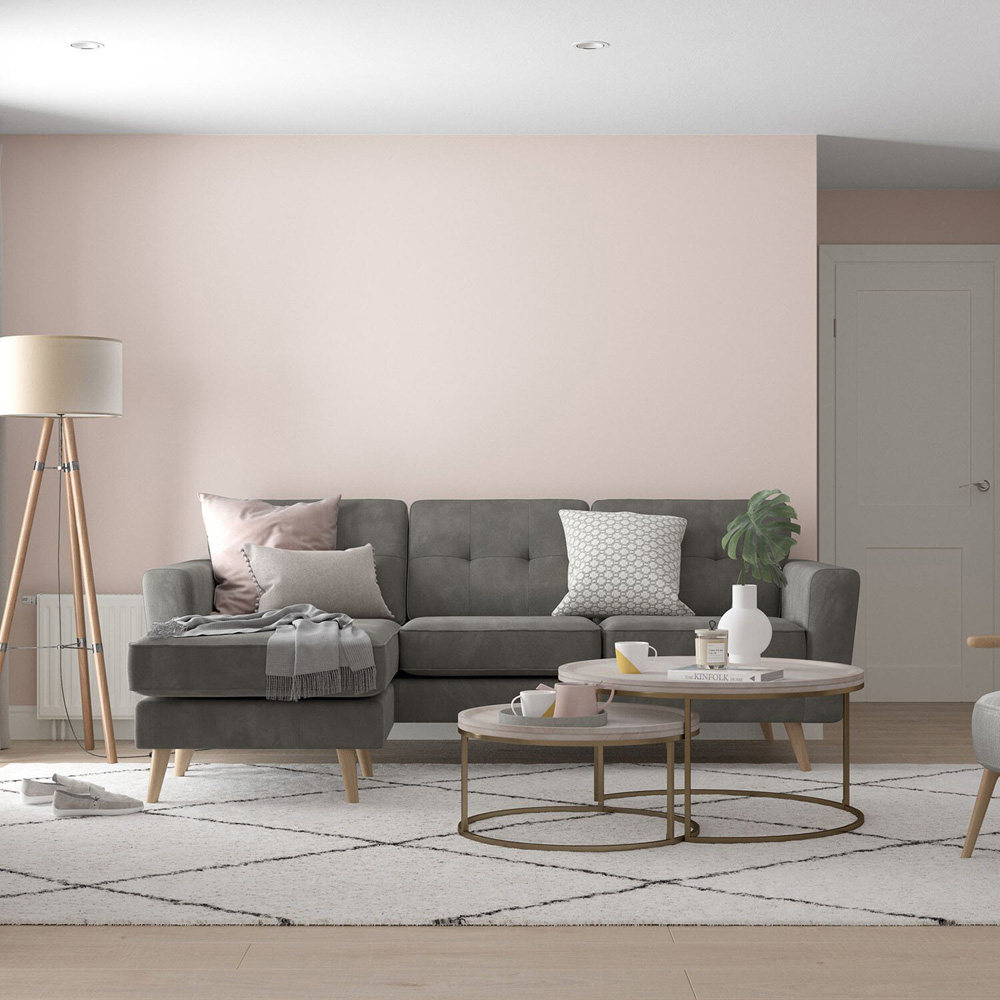 Dulux Walls and Ceilings Matt Emulsion Paint - Blush Pink Image 5