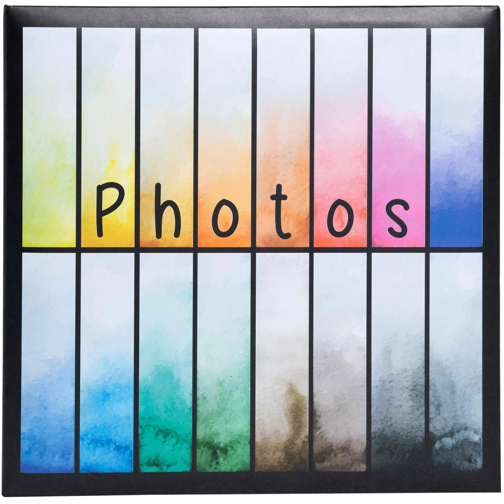 Exacompta Rainbow Black Photo Album 200 Photos 6 Pack Image 3