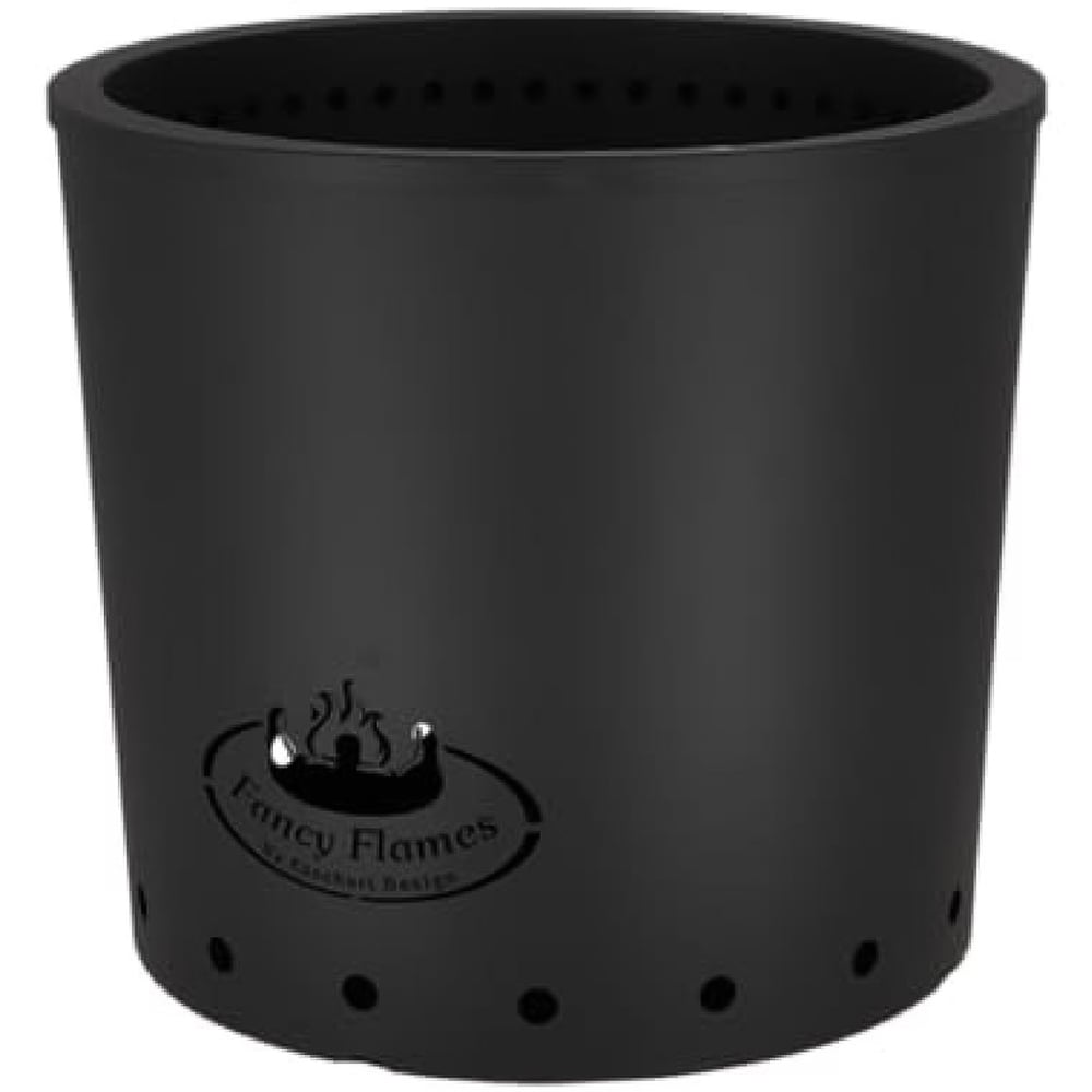 Fallen Fruits Wood Pellet Burning Fire Basket Image 1