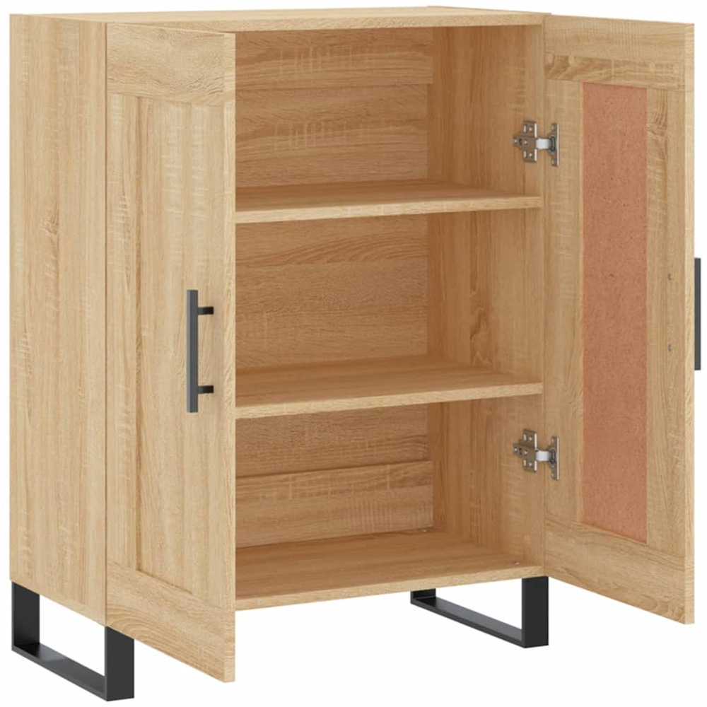 vidaXL 2 Door Sonoma Oak Sideboard Image 6
