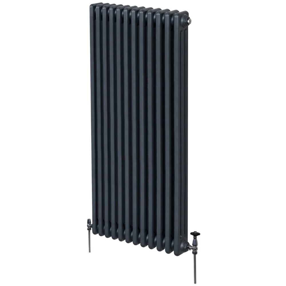 Monster Shop 7916 BTU Anthracite Grey Traditional 3 Column Radiator 1800 x 562mm Image 3