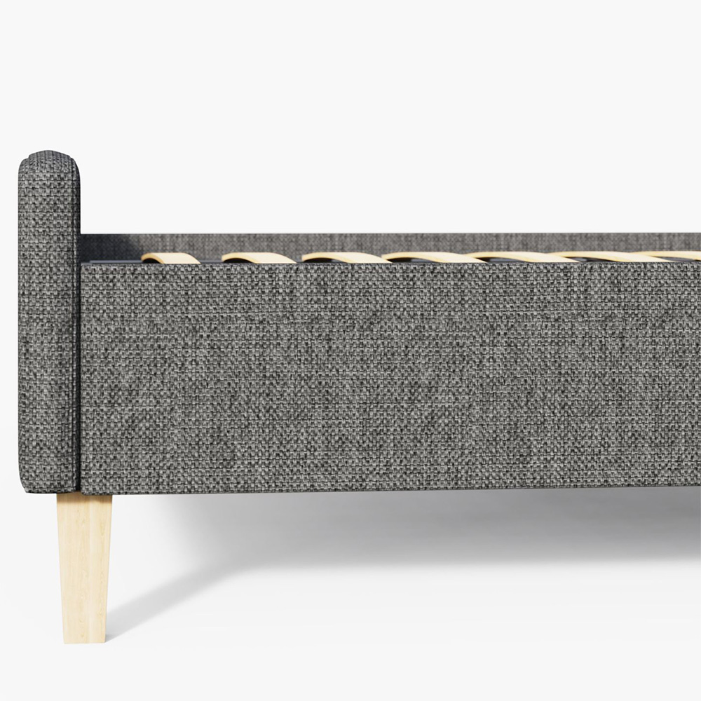 Ashbourne Bed Frame 135cm Grey Image 8