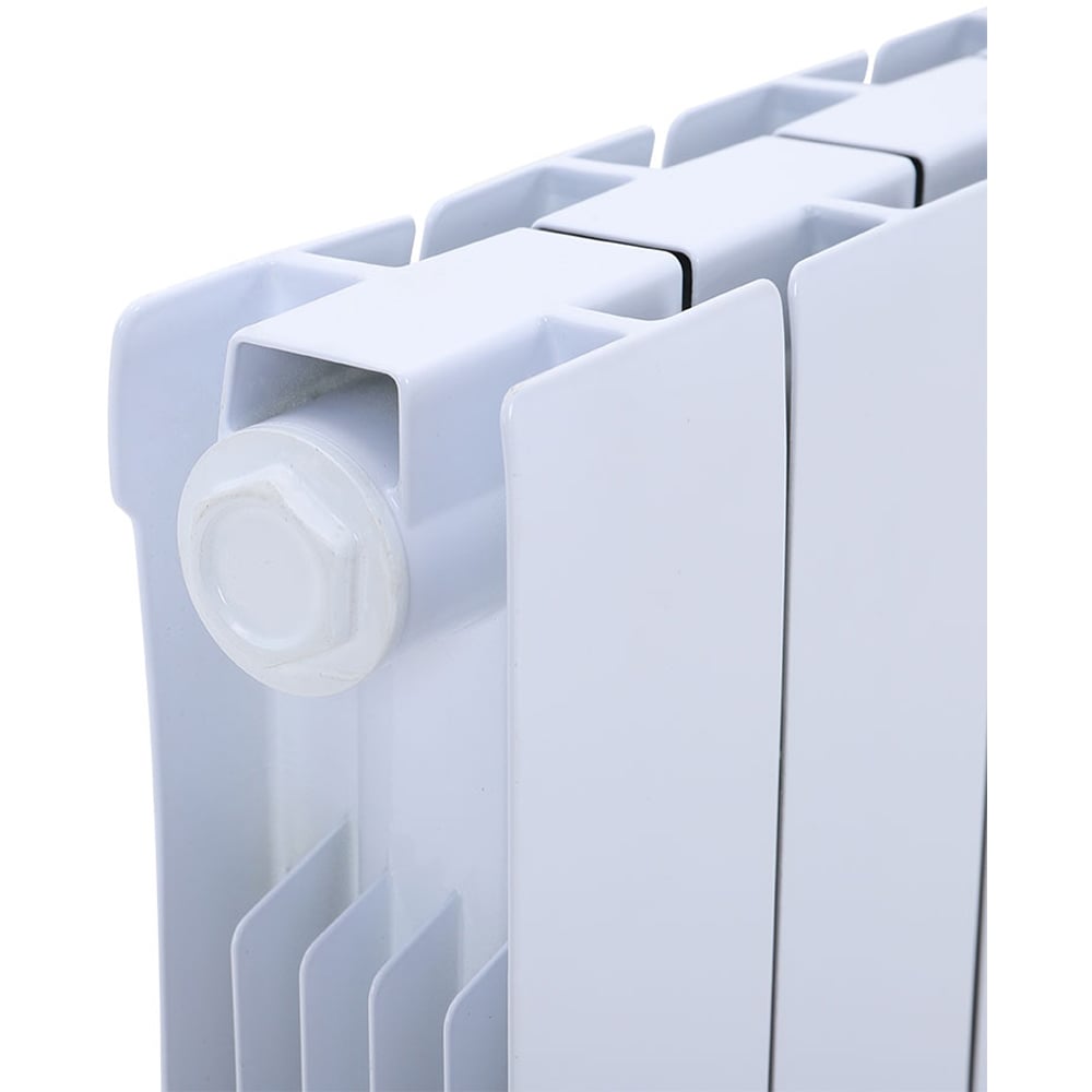 Living and Home White Electric Oil Filled Radiator Space Heater 2000W Image 7