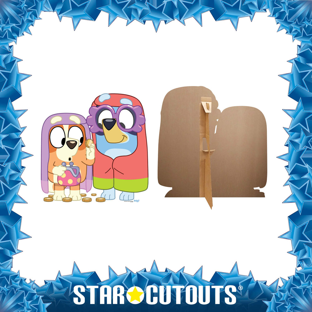 Star Cutouts Bluey and Bingo Granny Roleplay Cardboard Cutout 3ft Image 5