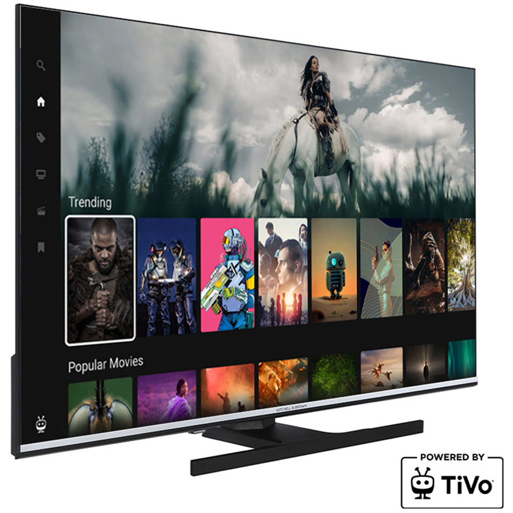 Mitchell & Brown 50 inch 4K Ultra HD Borderless TiVo Smart TV with Centre Stand and Freely Image 4
