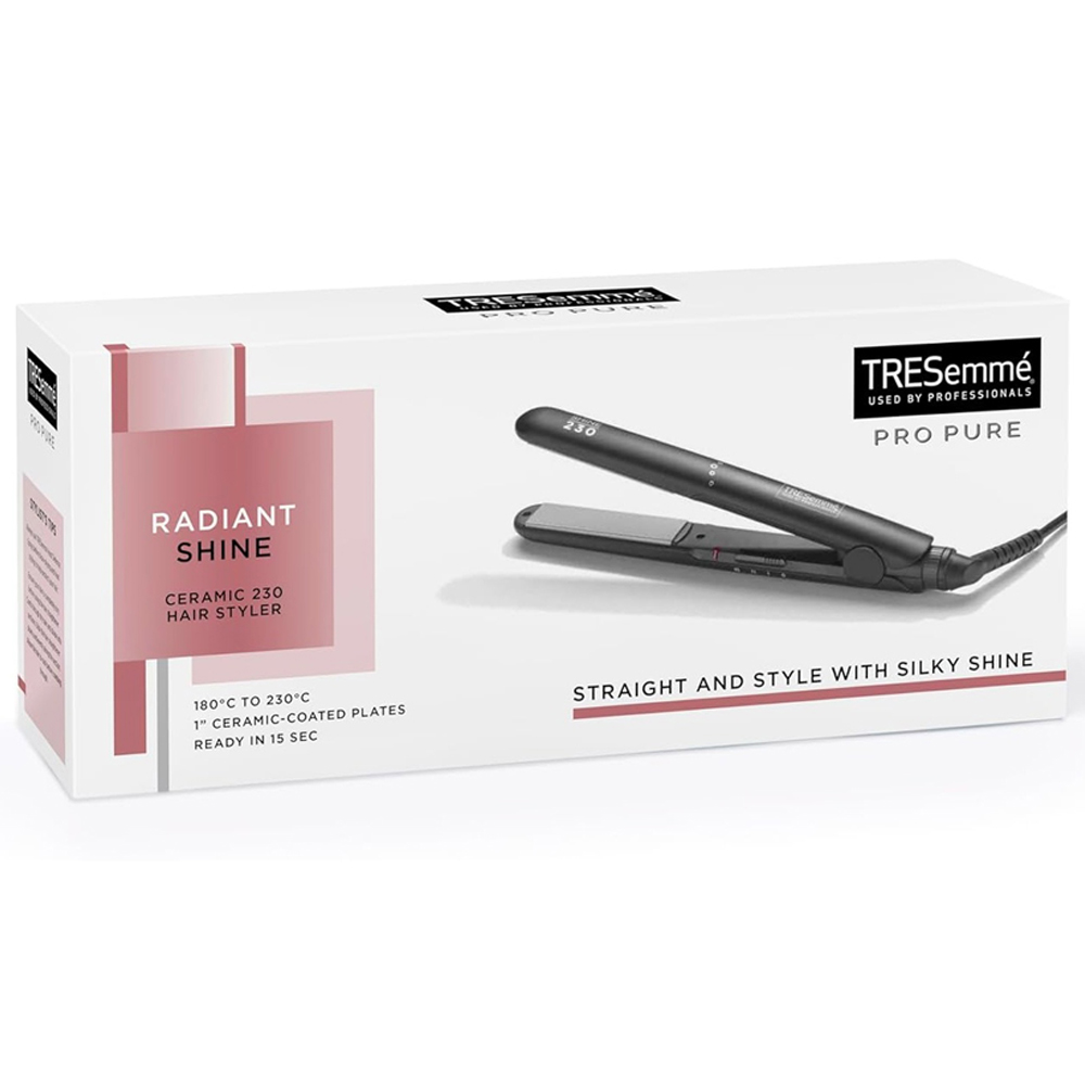 TRESemme Radiant Shine Ceramic 230 Hair Straightener Image 2