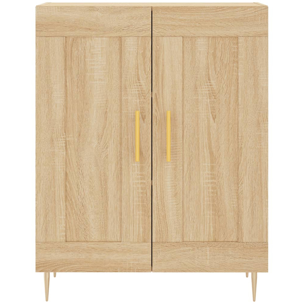 vidaXL 2 Door Sonoma Oak Sideboard Image 5