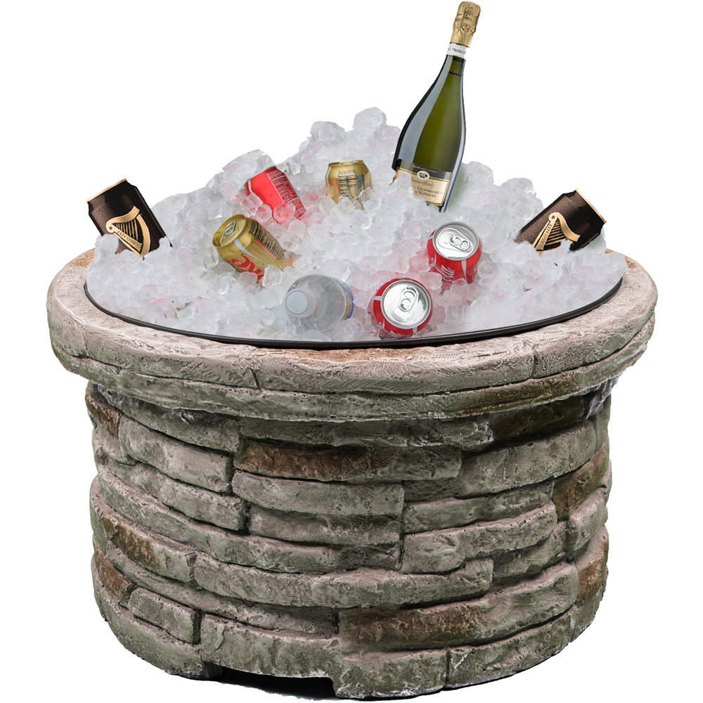 Centurion Fireology SAMUI 3 in 1 Beige Garden Fire Pit Image 4