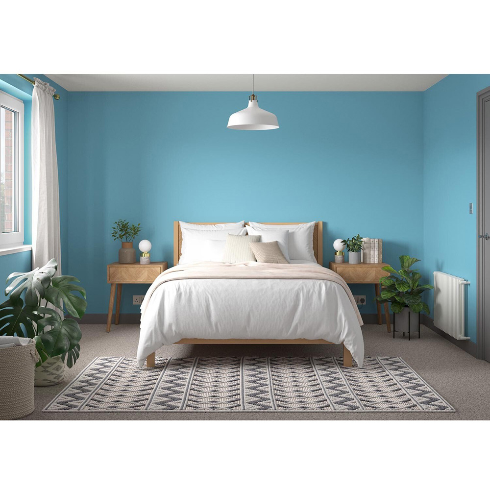 Dulux Walls & Ceilings Nordic Sky Matt Emulsion Paint 2.5L Image 4