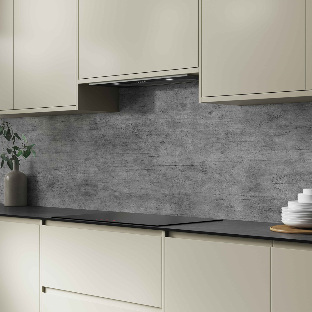 Alloy Brooklyn Concrete Effect Kitchen Splashback 3000 x 750 x 4mm Image 7