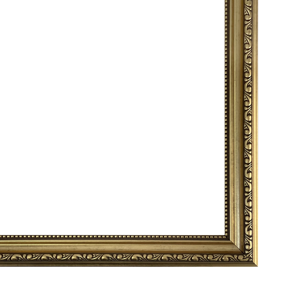 Frames by Post Shabby Chic Antique Gold Photo Frame 10 x 4 Inch Image 3