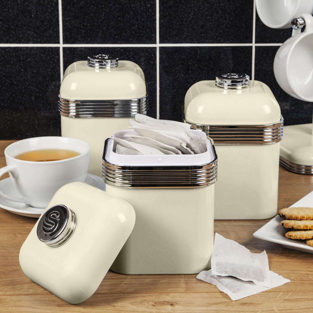 Swan Retro Cream Canister 3 Pack Image 2