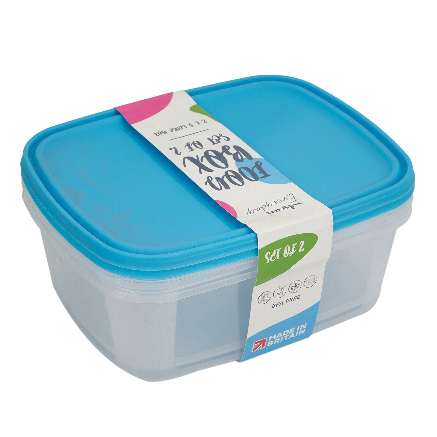 Food Boxes - Neon Blue / 3l Image 1
